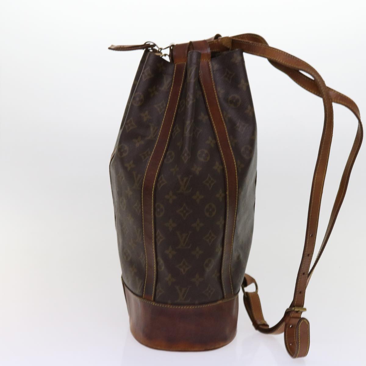 LOUIS VUITTON Monogram Randonnee GM Shoulder Bag M42244 LV Auth bs10859