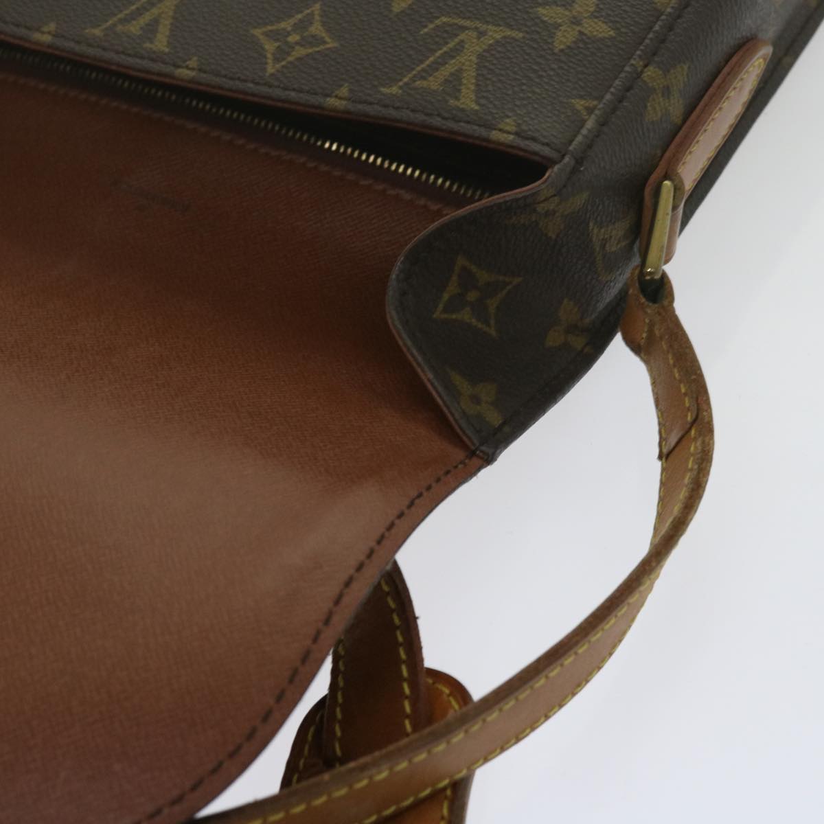 LOUIS VUITTON Monogram Saint Cloud GM Shoulder Bag M51242 LV Auth bs10865