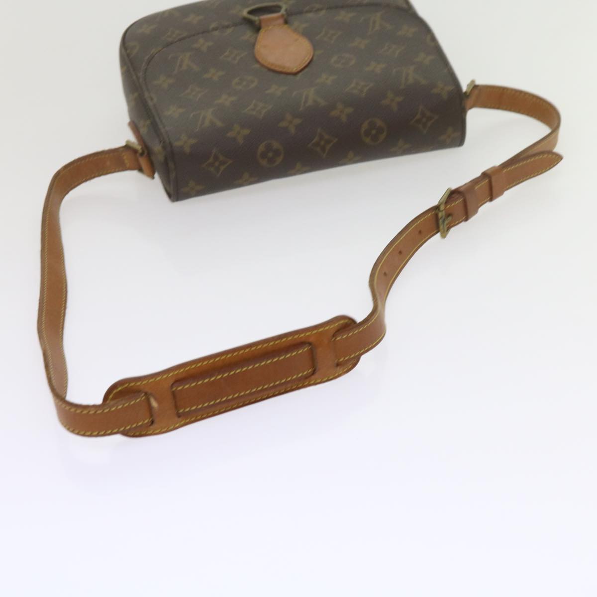 LOUIS VUITTON Monogram Saint Cloud GM Shoulder Bag M51242 LV Auth bs10865