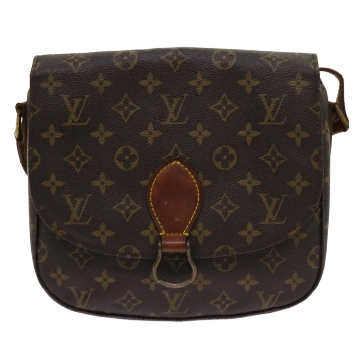 LOUIS VUITTON Monogram Saint Cloud GM Shoulder Bag M51242 LV Auth bs10867