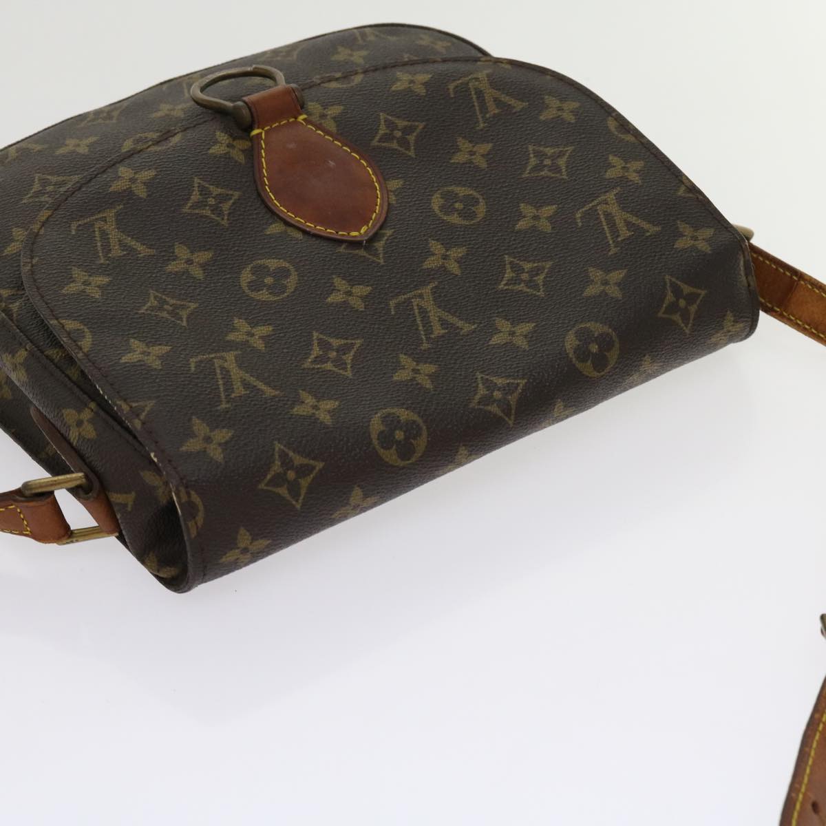 LOUIS VUITTON Monogram Saint Cloud GM Shoulder Bag M51242 LV Auth bs10867