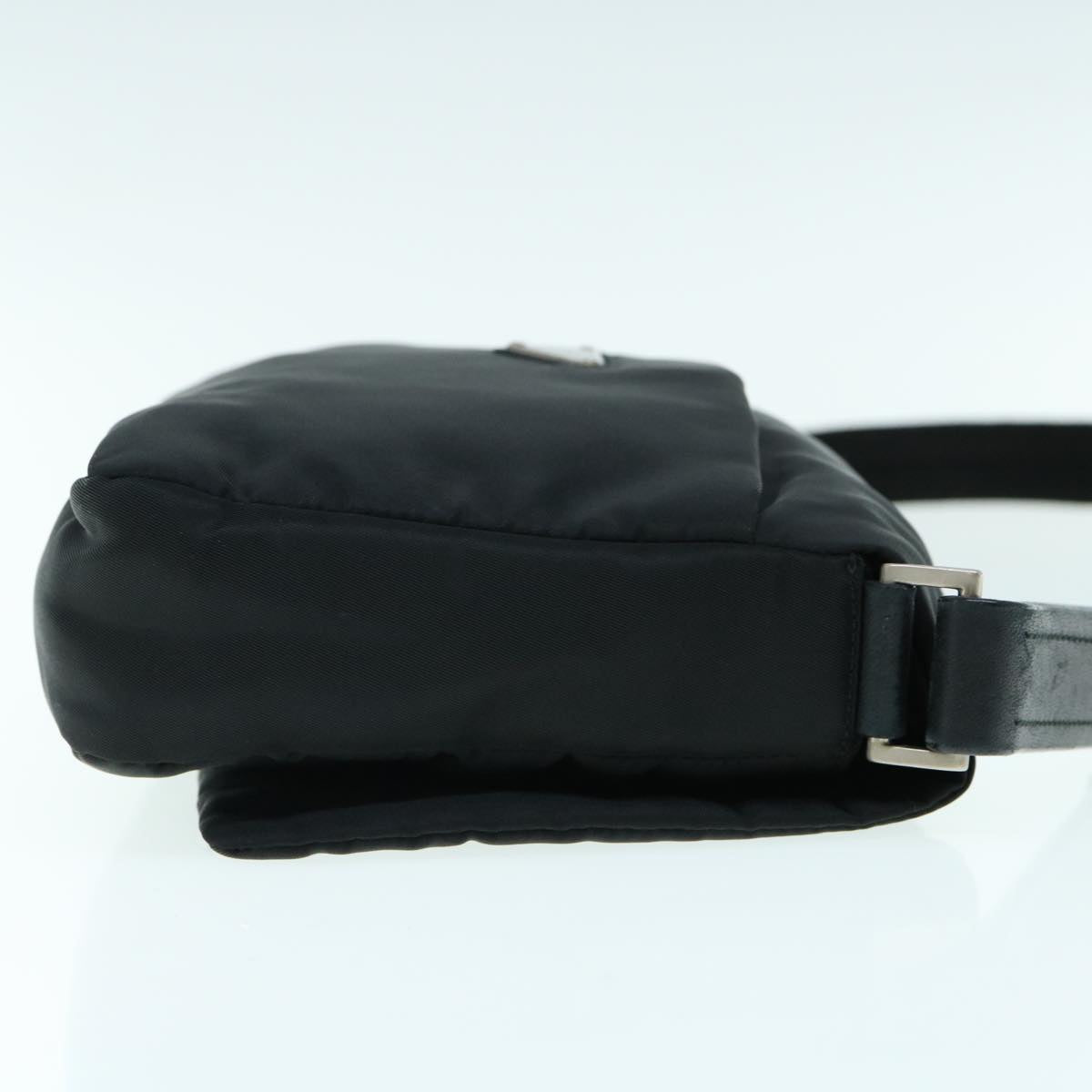 PRADA Shoulder Bag Nylon Black Auth bs10884