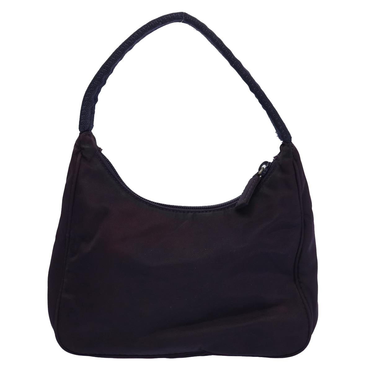 PRADA Hand Bag Nylon Purple Auth bs10886 - 0