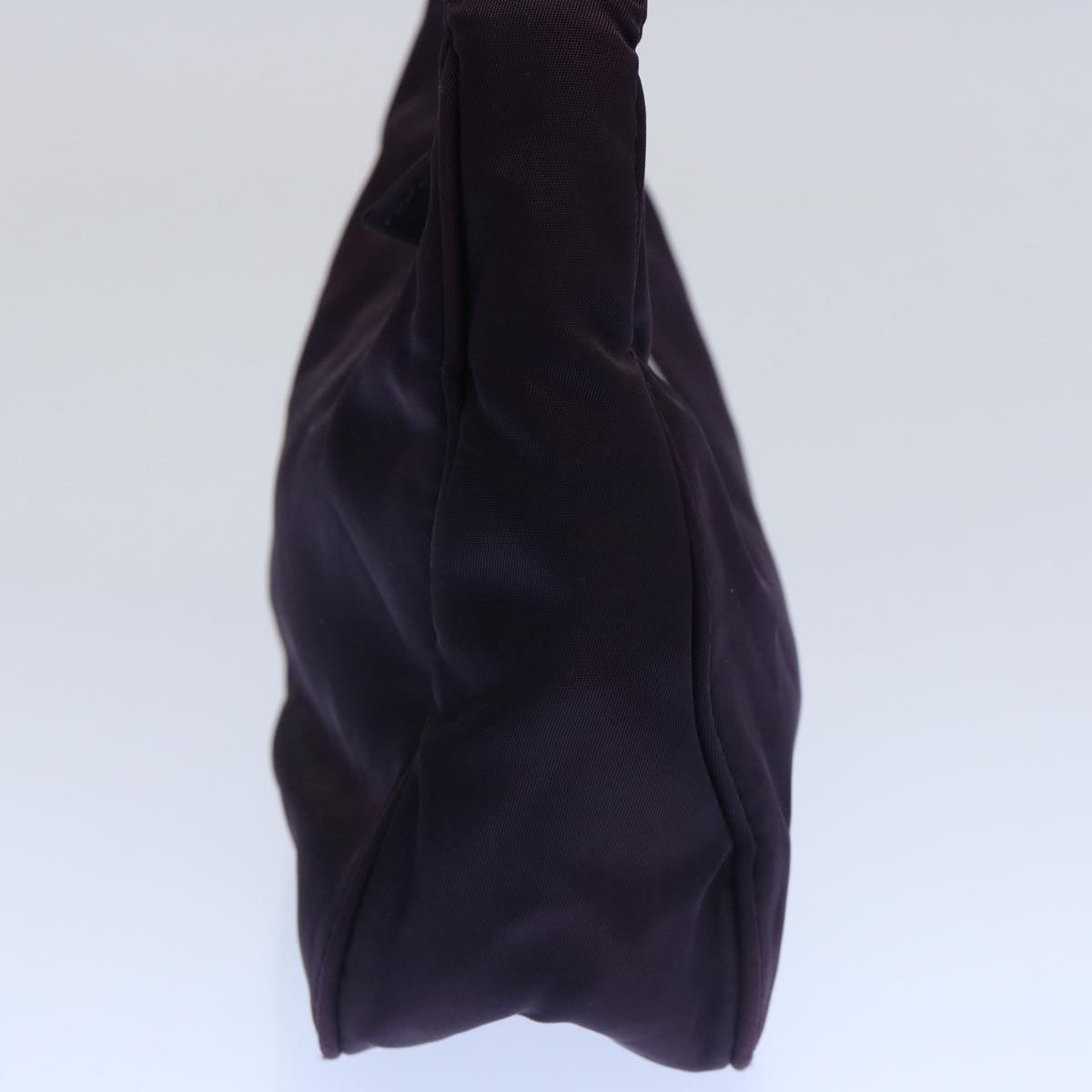 PRADA Hand Bag Nylon Purple Auth bs10886