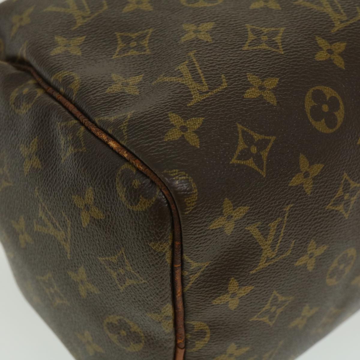 LOUIS VUITTON Monogram Speedy 30 Hand Bag M41526 LV Auth bs1091