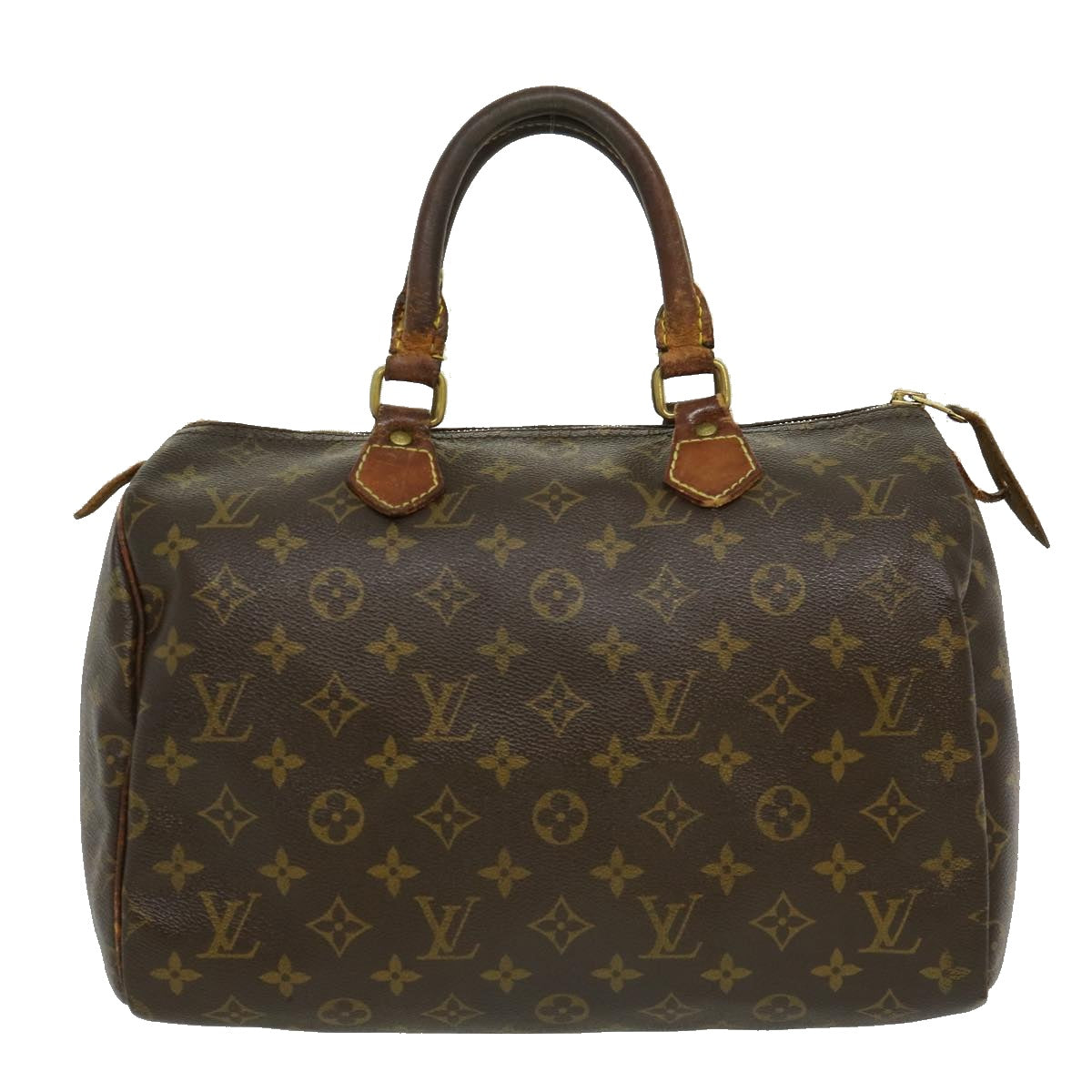 LOUIS VUITTON Monogram Speedy 30 Hand Bag M41526 LV Auth bs1091