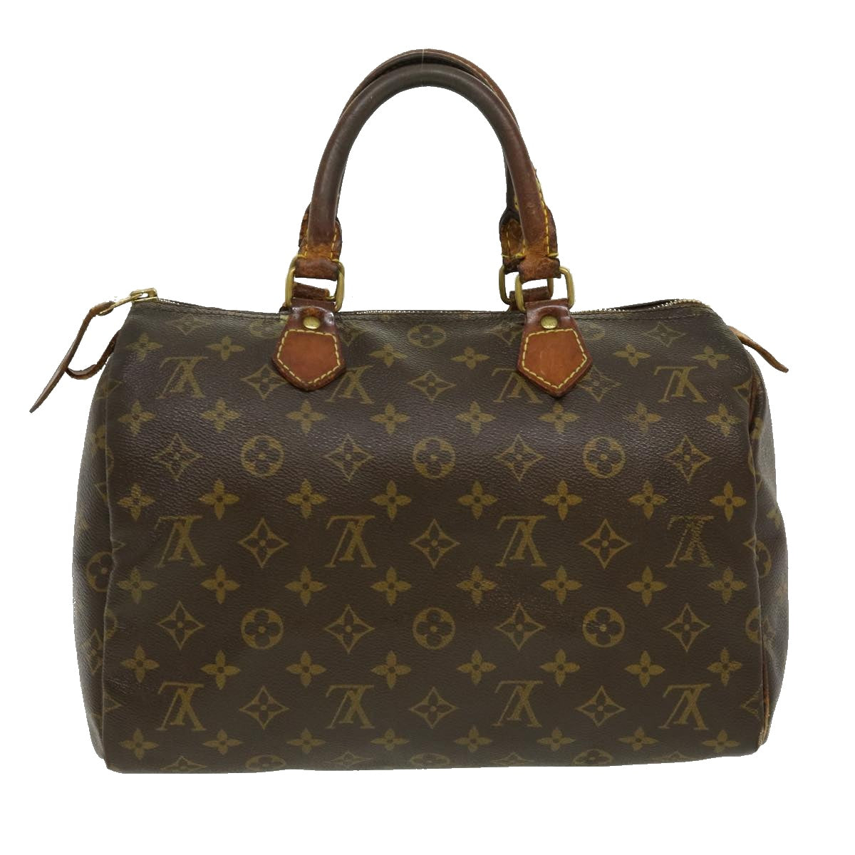 LOUIS VUITTON Monogram Speedy 30 Hand Bag M41526 LV Auth bs1091