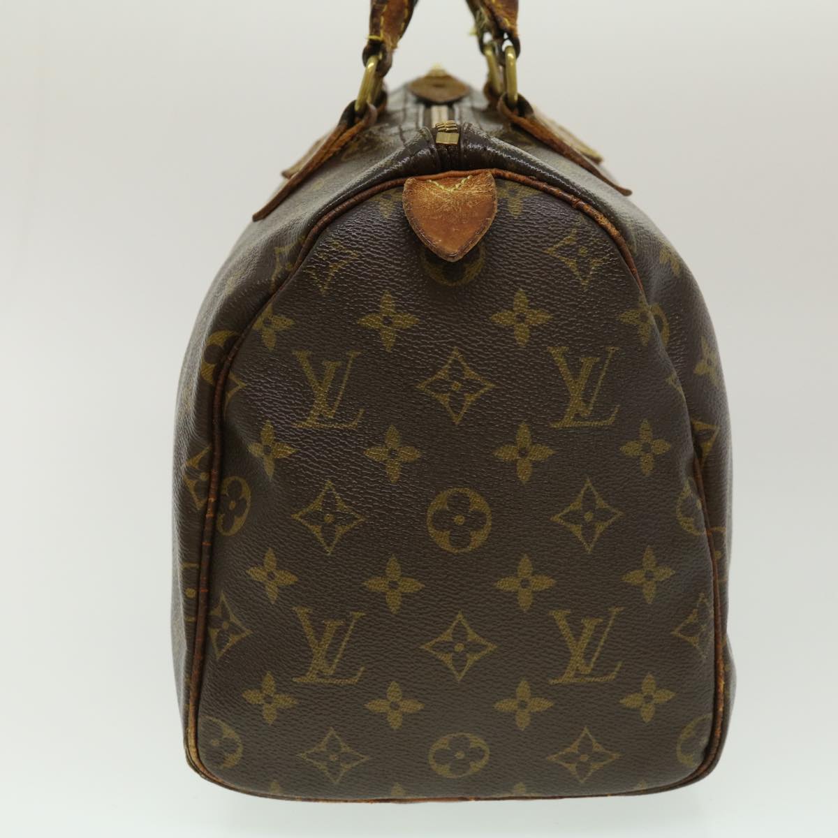 LOUIS VUITTON Monogram Speedy 30 Hand Bag M41526 LV Auth bs1091