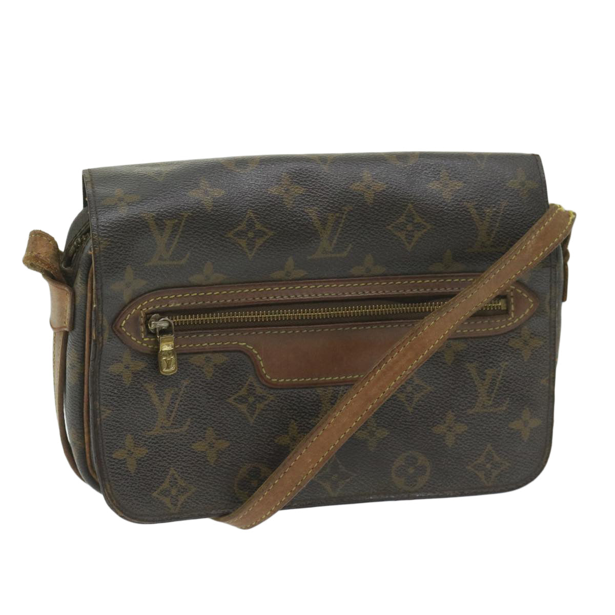 LOUIS VUITTON Monogram Saint Germain Shoulder Bag M51210 LV Auth bs10910