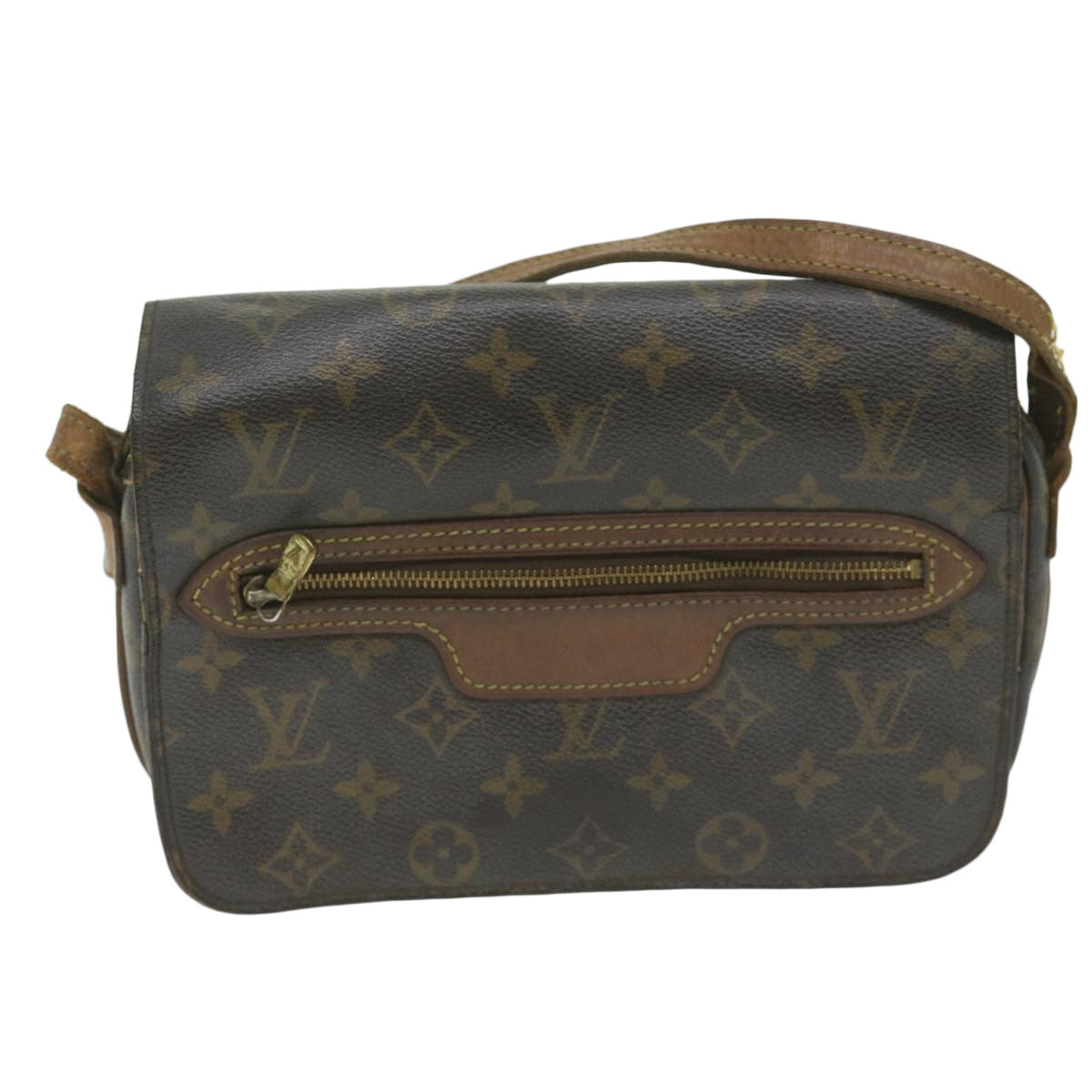 LOUIS VUITTON Monogram Saint Germain Shoulder Bag M51210 LV Auth bs10910