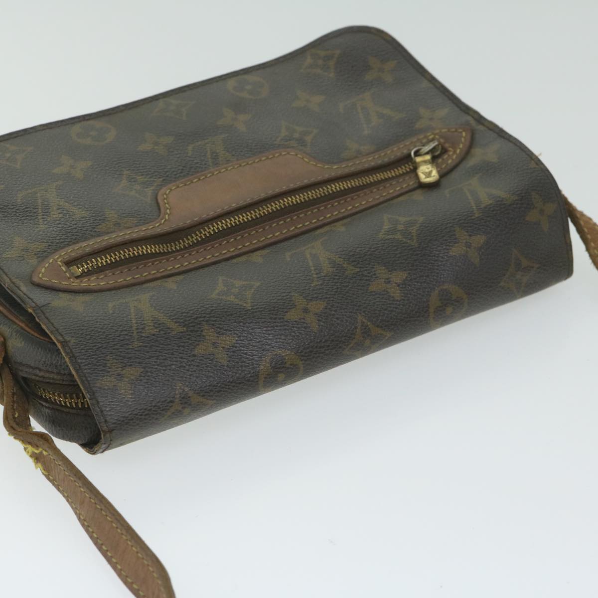 LOUIS VUITTON Monogram Saint Germain Shoulder Bag M51210 LV Auth bs10910