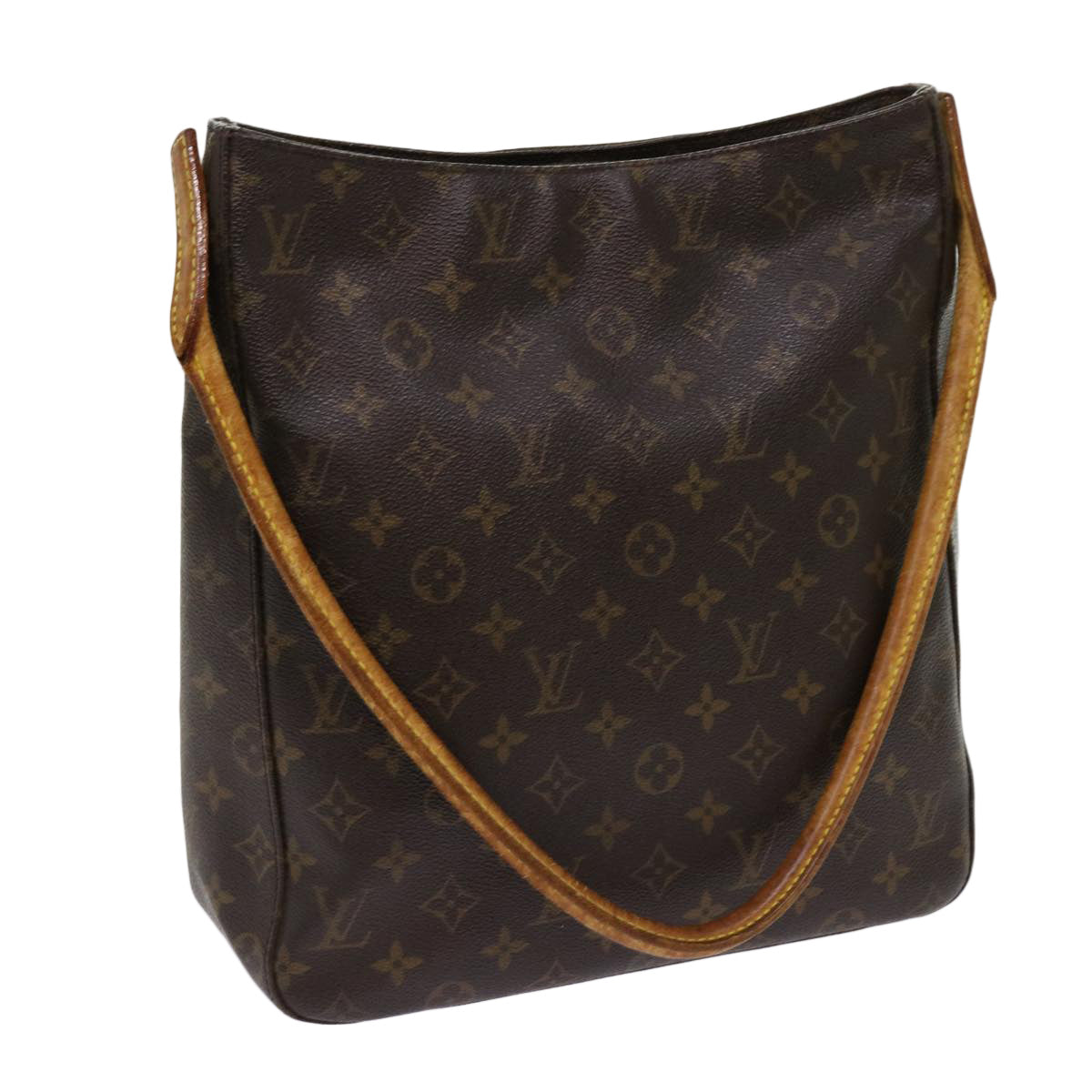 LOUIS VUITTON Monogram Looping GM Shoulder Bag M51145 LV Auth bs10963