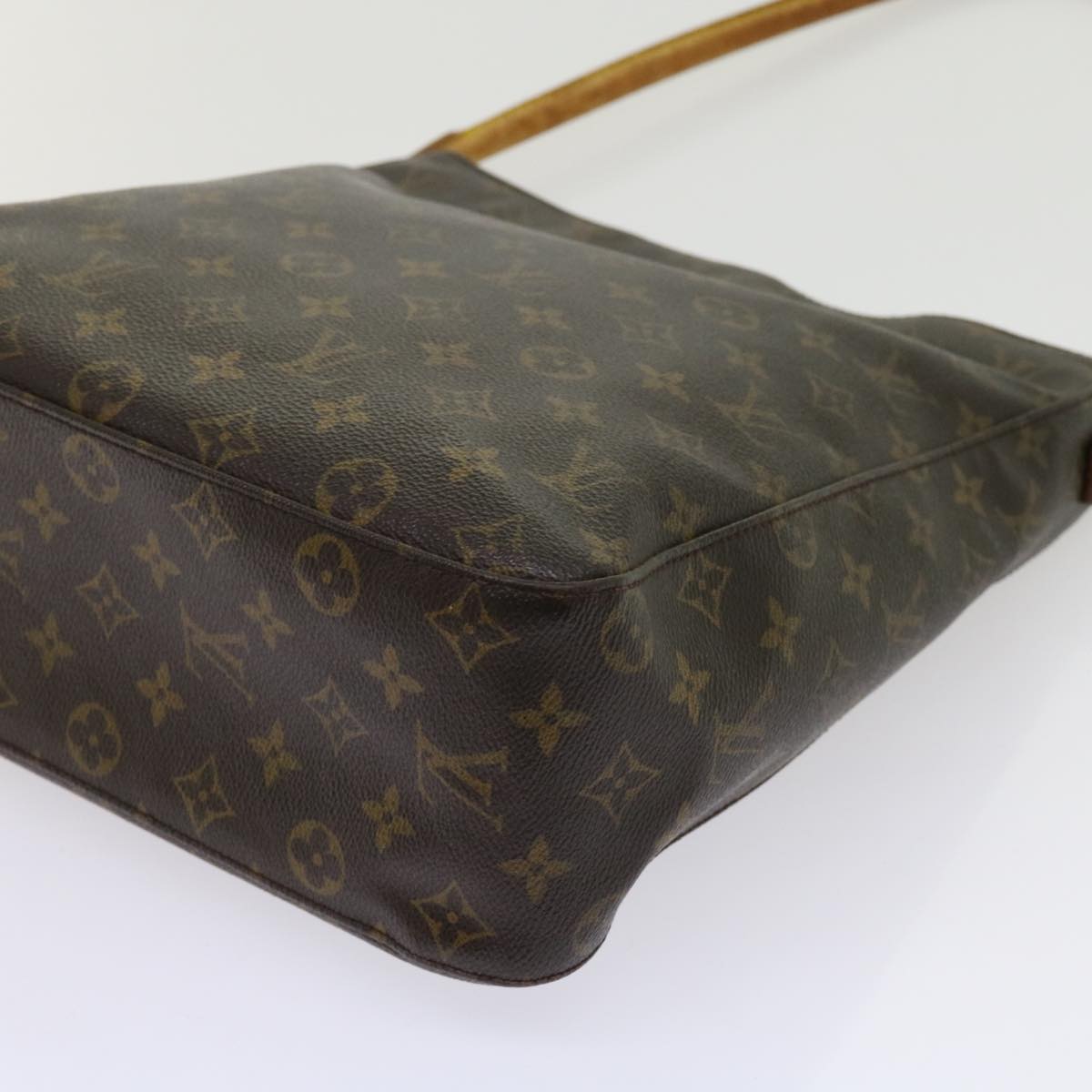 LOUIS VUITTON Monogram Looping GM Shoulder Bag M51145 LV Auth bs10963