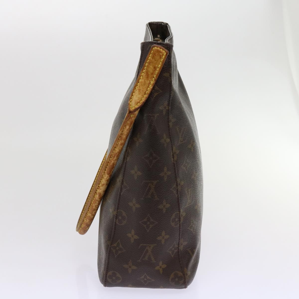 LOUIS VUITTON Monogram Looping GM Shoulder Bag M51145 LV Auth bs10963