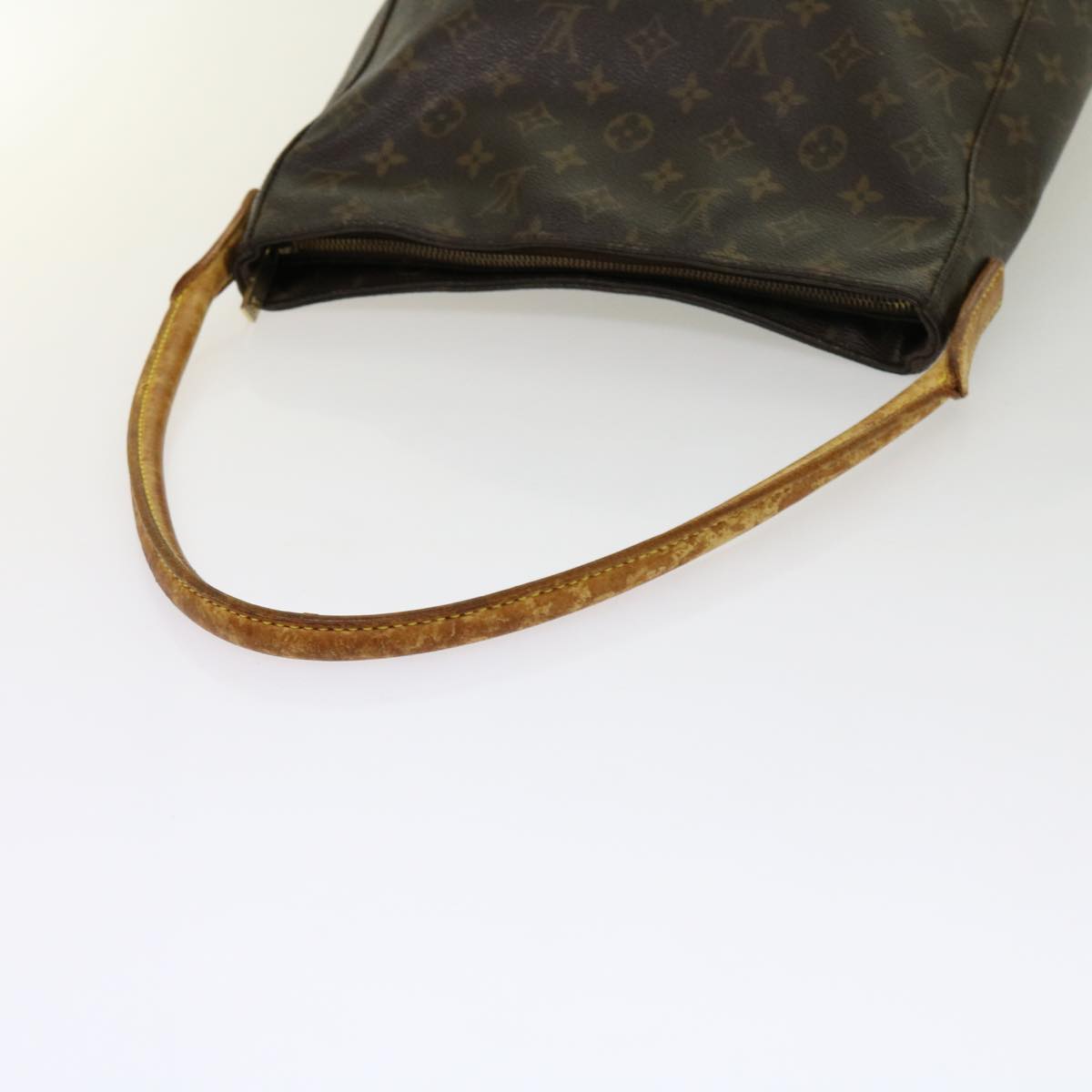 LOUIS VUITTON Monogram Looping GM Shoulder Bag M51145 LV Auth bs10963