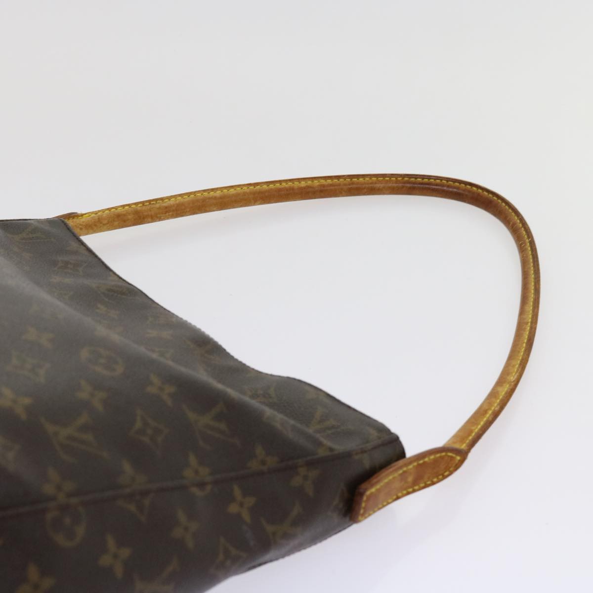 LOUIS VUITTON Monogram Looping GM Shoulder Bag M51145 LV Auth bs10963