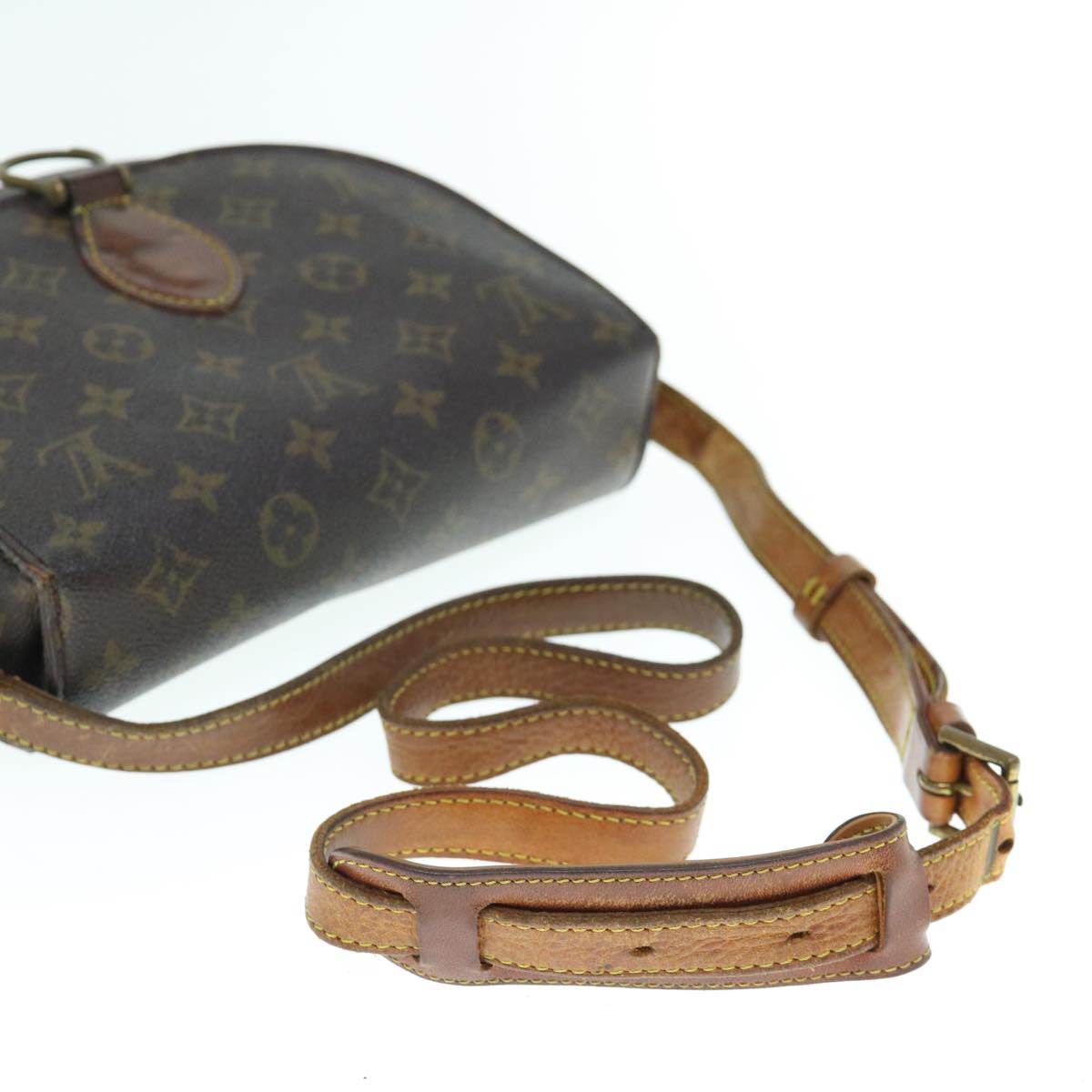 LOUIS VUITTON Monogram Saint Cloud GM Shoulder Bag M51242 LV Auth bs10982