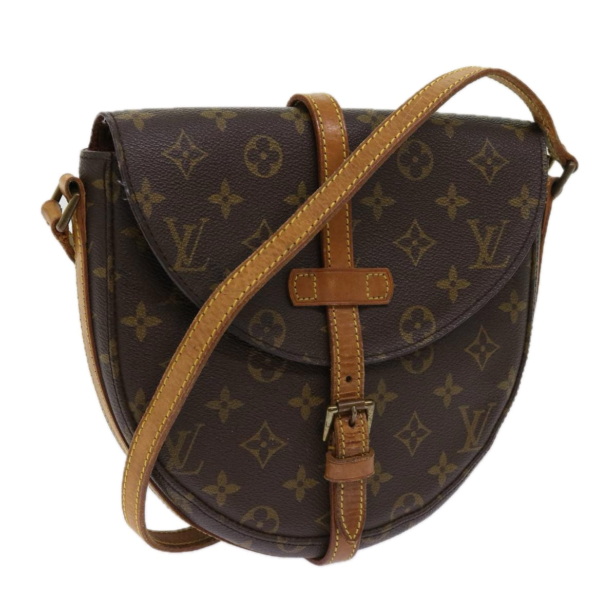 LOUIS VUITTON Monogram Chantilly MM Shoulder Bag M51233 LV Auth bs10983