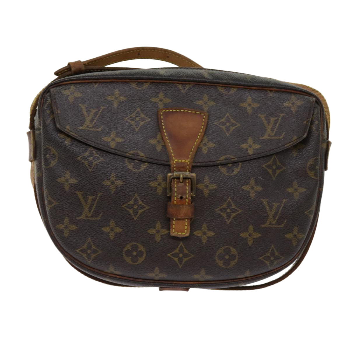 LOUIS VUITTON Monogram Jeune Fille MM Shoulder Bag M51226 LV Auth bs10984