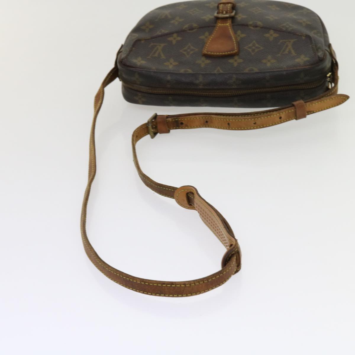 LOUIS VUITTON Monogram Jeune Fille MM Shoulder Bag M51226 LV Auth bs10984