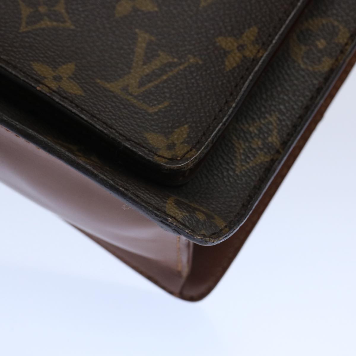 LOUIS VUITTON Monogram Monceau 26 Shoulder Bag 2way M51187 LV Auth bs10987