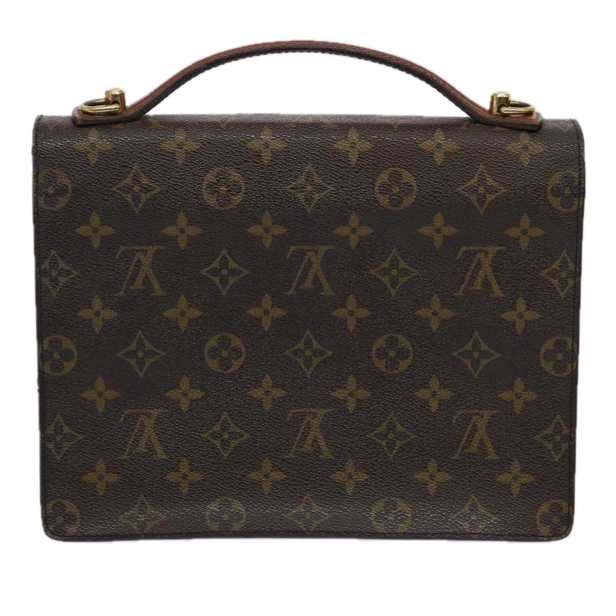 LOUIS VUITTON Monogram Monceau 26 Shoulder Bag 2way M51187 LV Auth bs10987