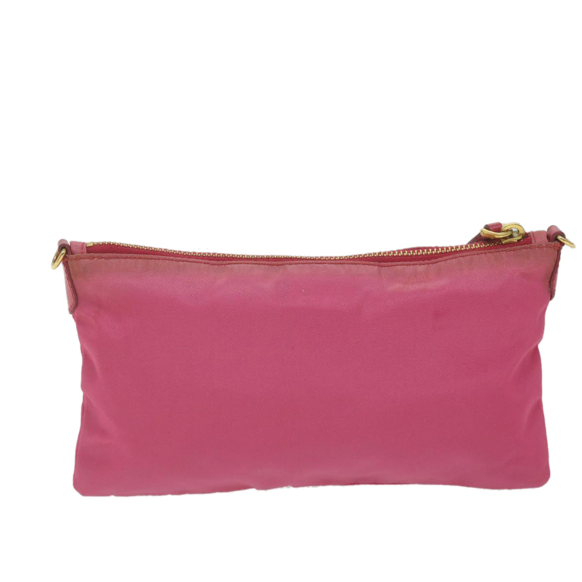 PRADA Shoulder Bag Nylon Pink Auth bs10992 - 0
