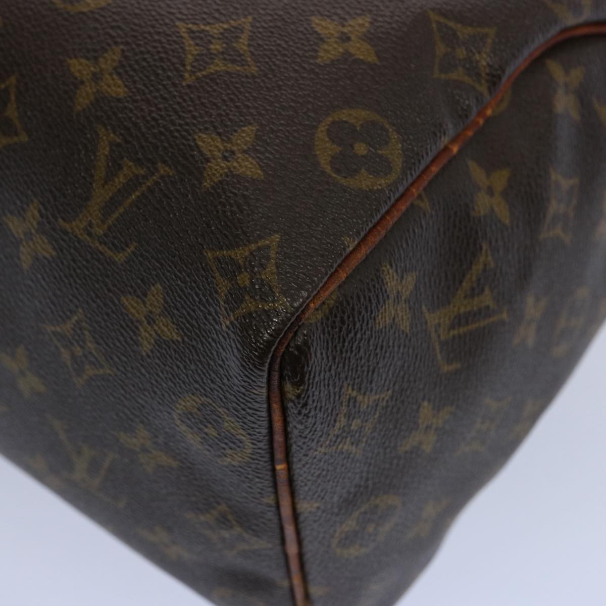 LOUIS VUITTON Monogram Speedy 25 Hand Bag M41528 LV Auth bs11056