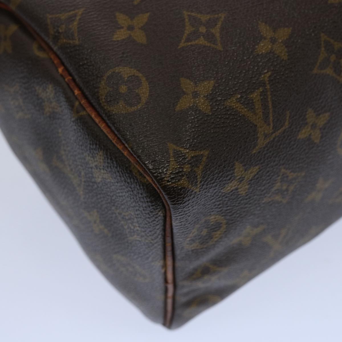 LOUIS VUITTON Monogram Speedy 25 Hand Bag M41528 LV Auth bs11056