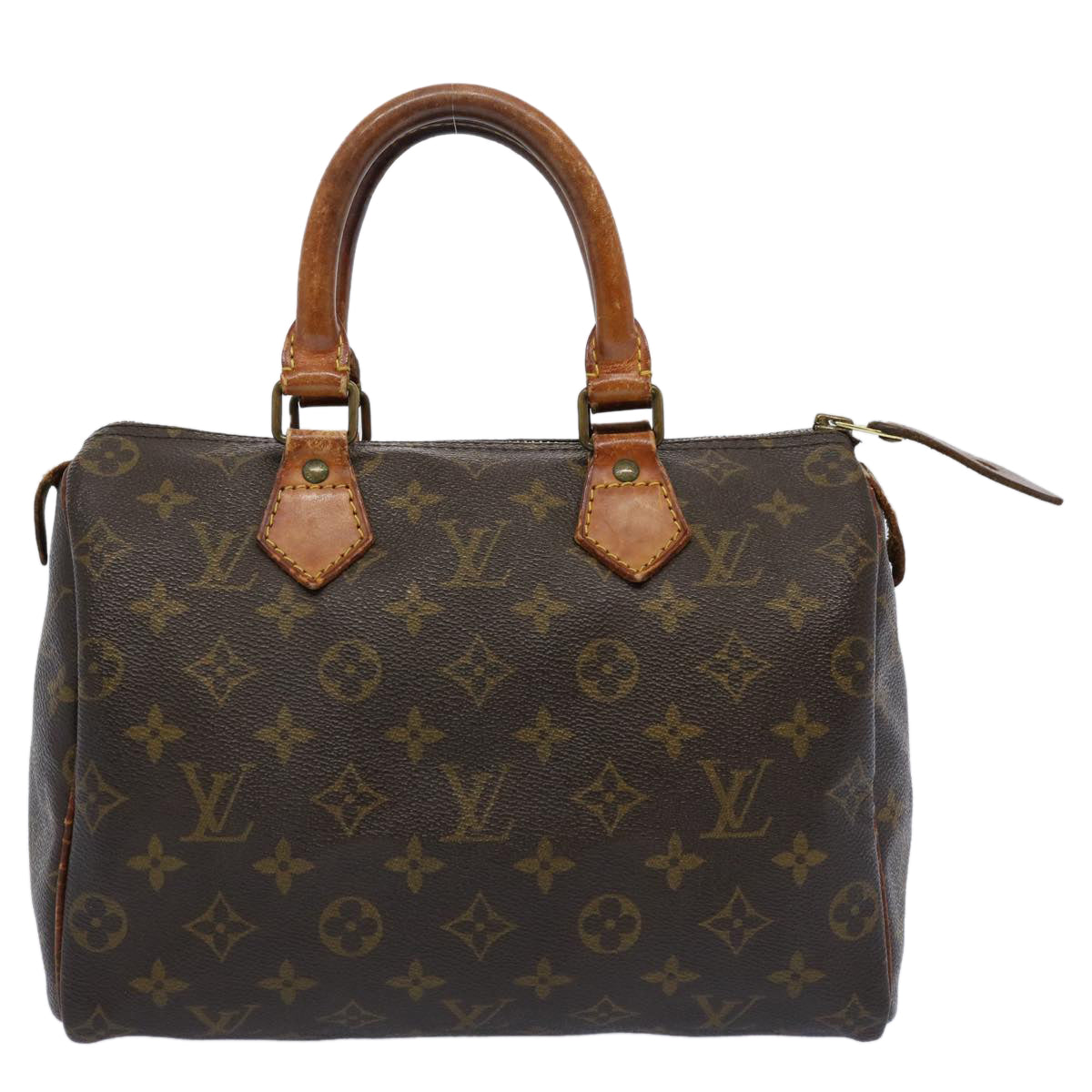 LOUIS VUITTON Monogram Speedy 25 Hand Bag M41528 LV Auth bs11056