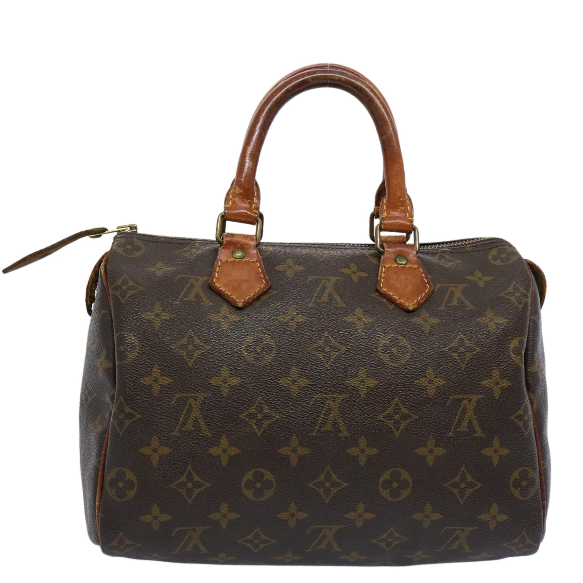 LOUIS VUITTON Monogram Speedy 25 Hand Bag M41528 LV Auth bs11056