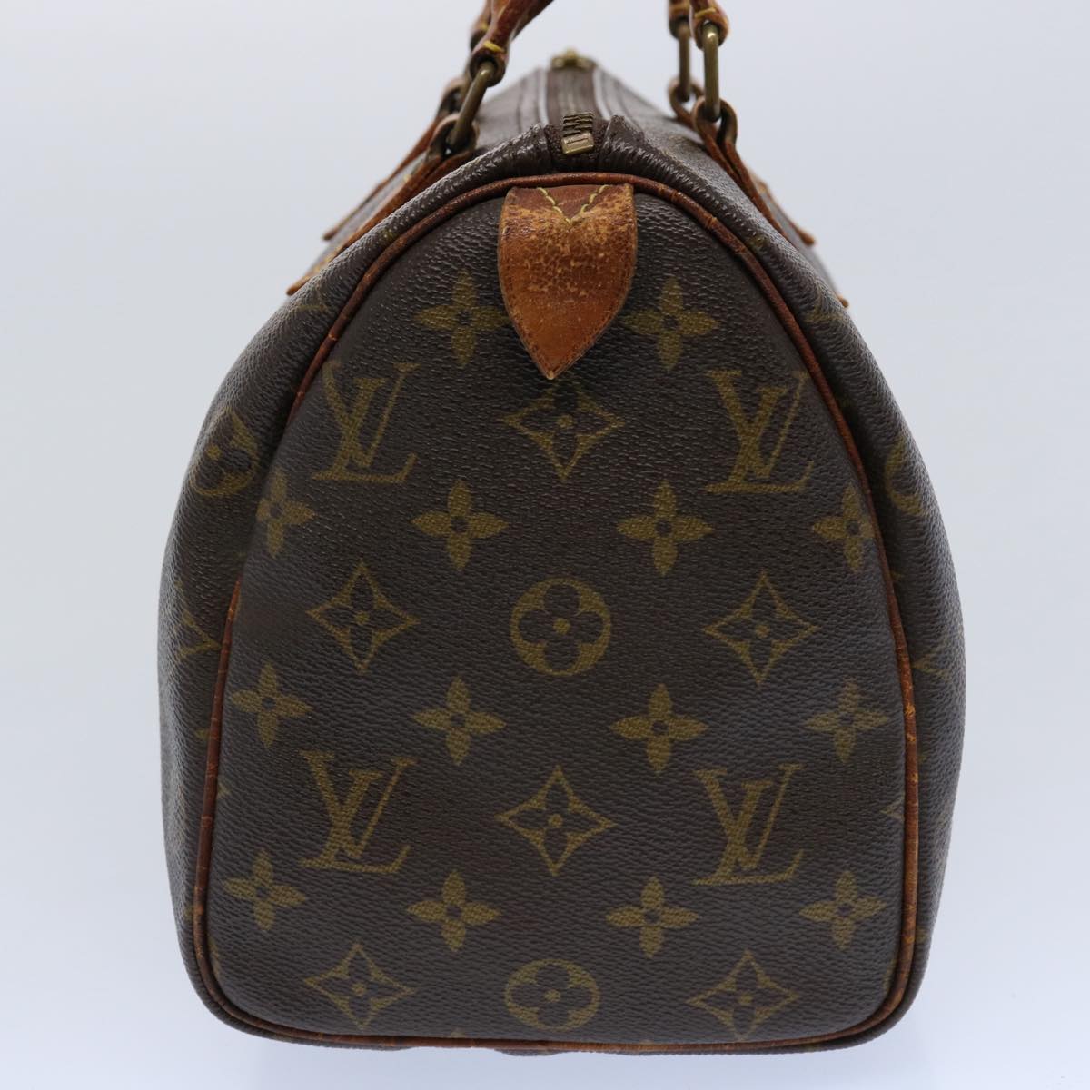 LOUIS VUITTON Monogram Speedy 25 Hand Bag M41528 LV Auth bs11056