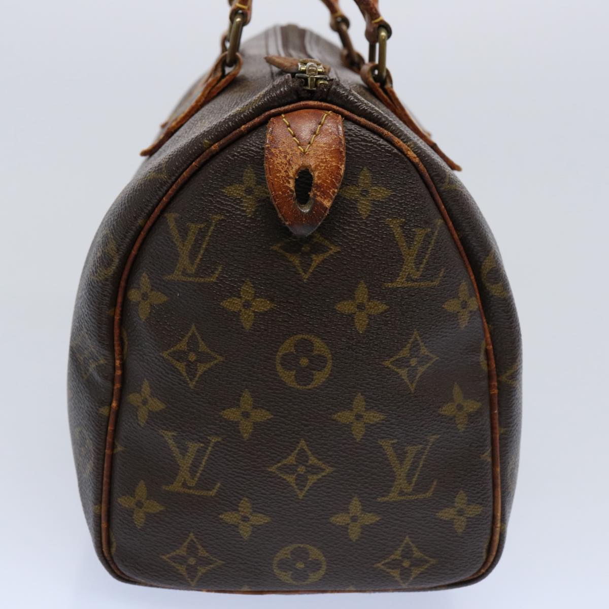 LOUIS VUITTON Monogram Speedy 25 Hand Bag M41528 LV Auth bs11056