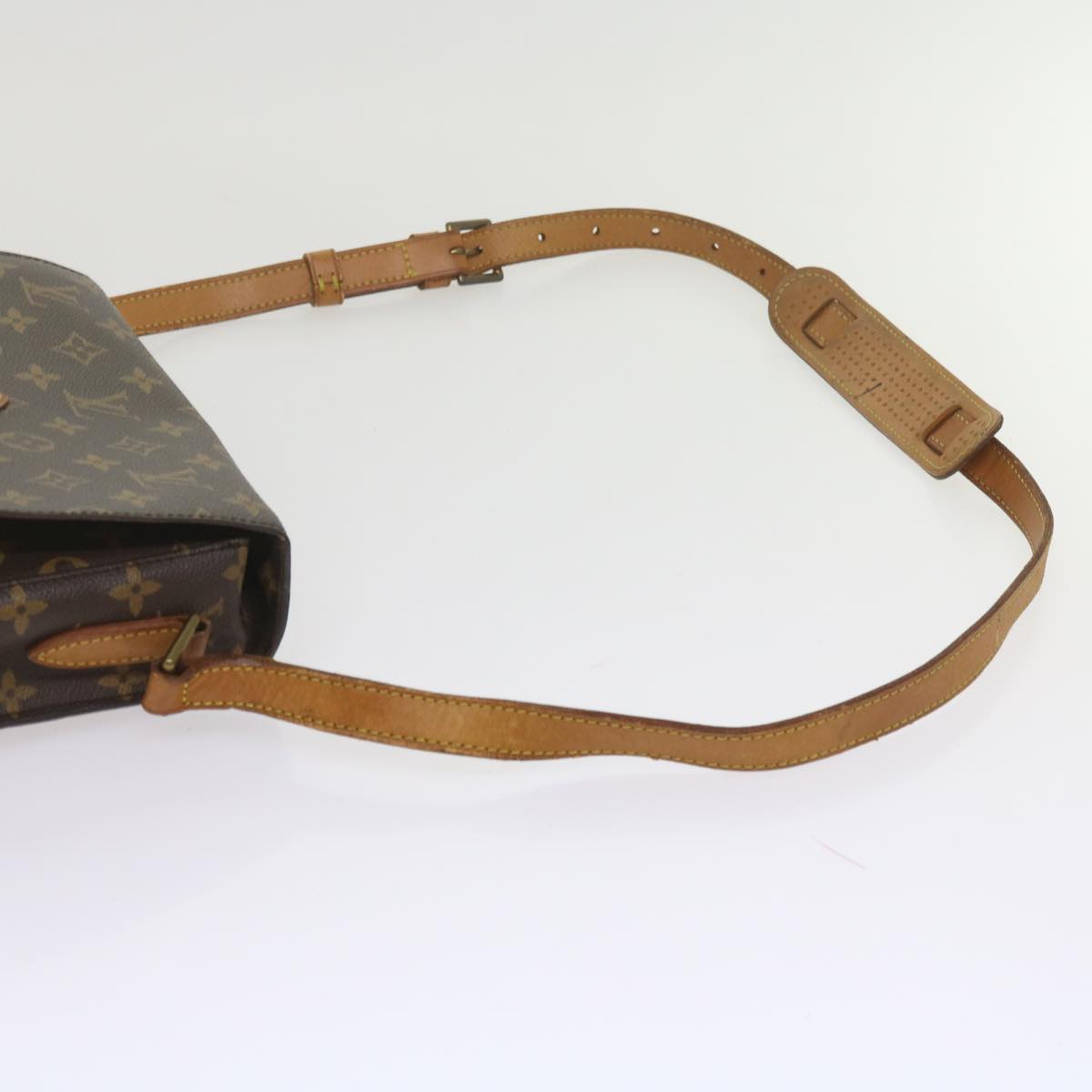 LOUIS VUITTON Monogram Saint Cloud GM Shoulder Bag M51242 LV Auth bs11060