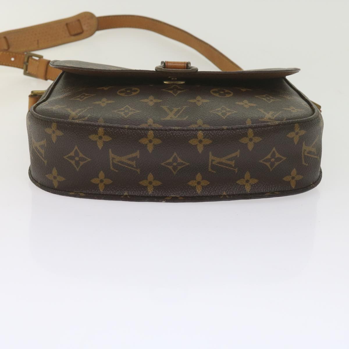 LOUIS VUITTON Monogram Saint Cloud GM Shoulder Bag M51242 LV Auth bs11060