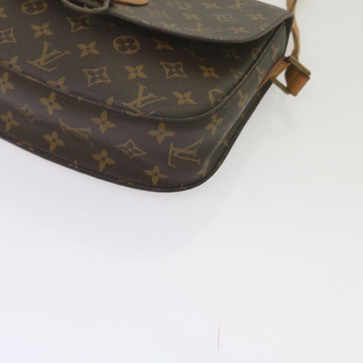 LOUIS VUITTON Monogram Saint Cloud GM Shoulder Bag M51242 LV Auth bs11060