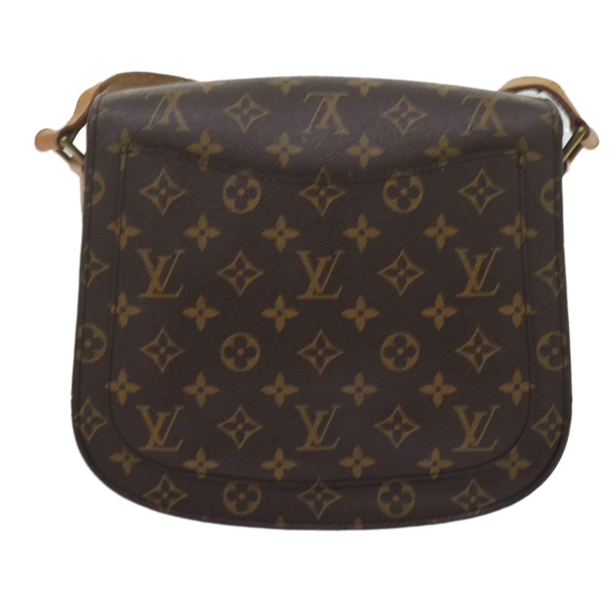 LOUIS VUITTON Monogram Saint Cloud GM Shoulder Bag M51242 LV Auth bs11060