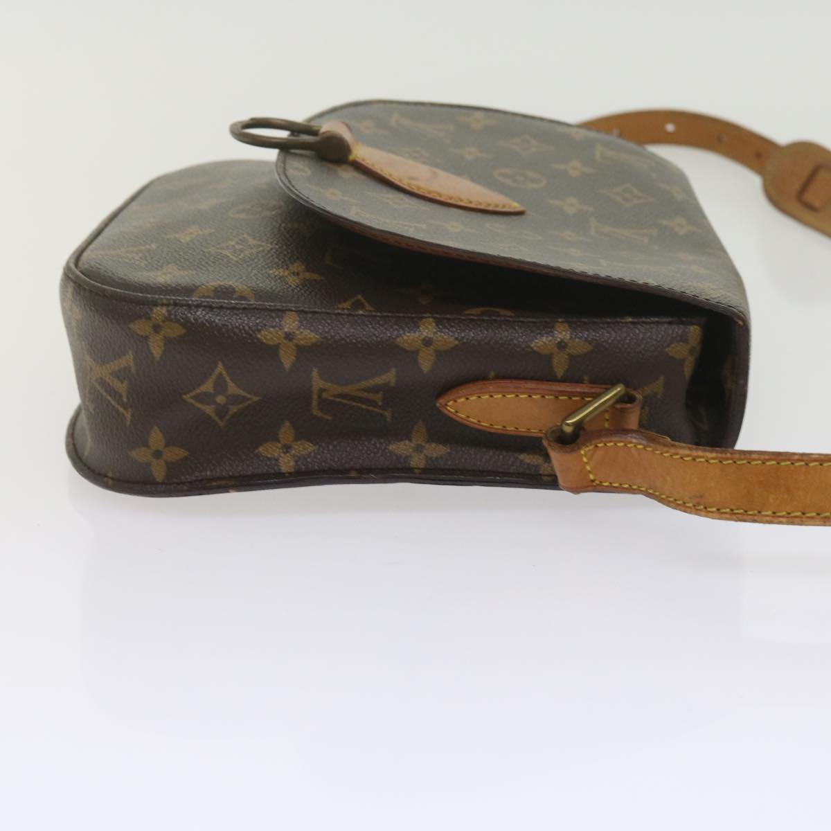 LOUIS VUITTON Monogram Saint Cloud GM Shoulder Bag M51242 LV Auth bs11060