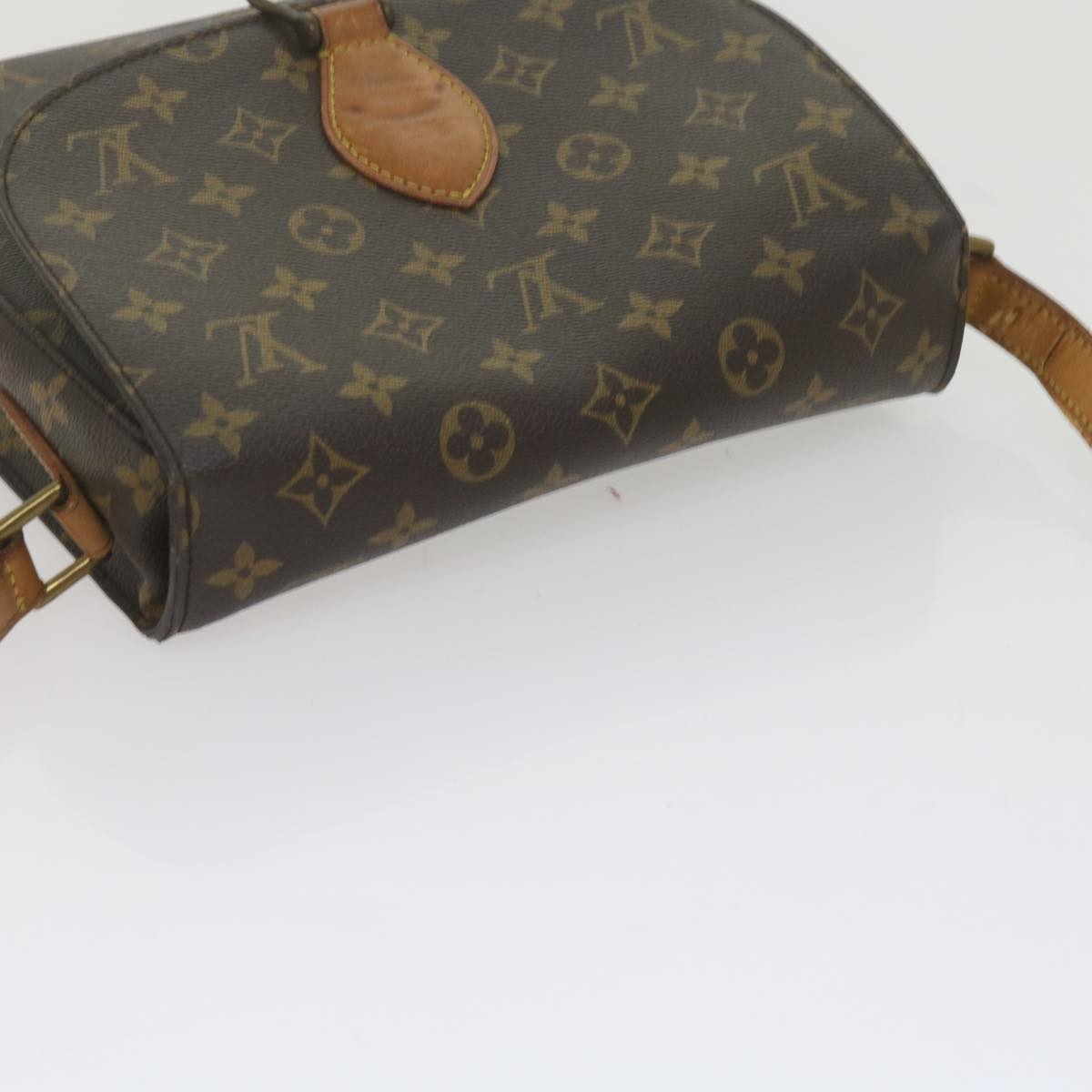 LOUIS VUITTON Monogram Saint Cloud GM Shoulder Bag M51242 LV Auth bs11060