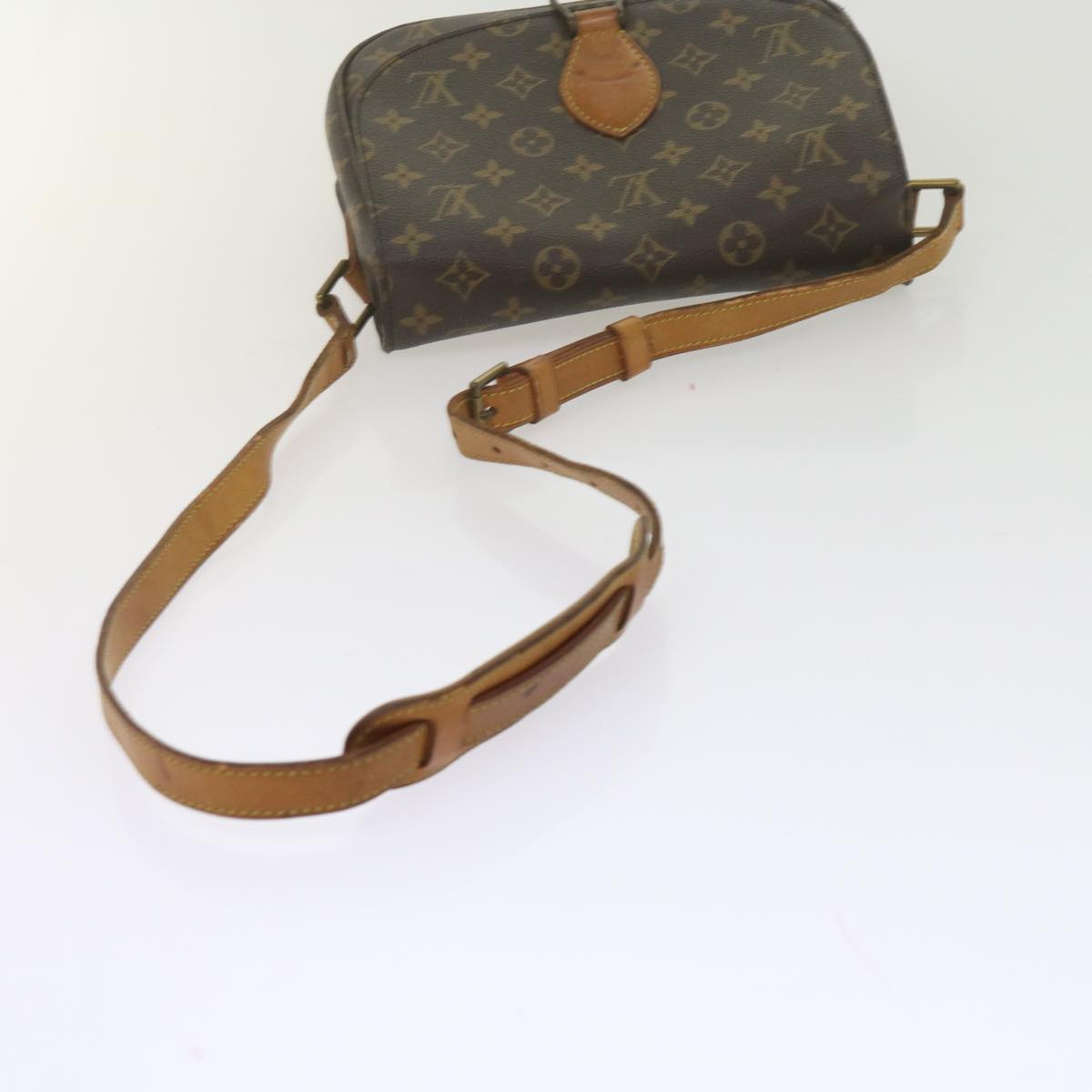 LOUIS VUITTON Monogram Saint Cloud GM Shoulder Bag M51242 LV Auth bs11060