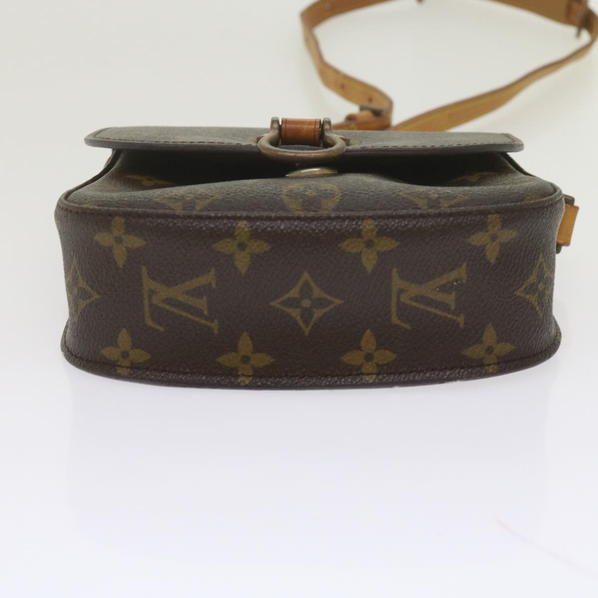 LOUIS VUITTON Monogram Saint Cloud PM Shoulder Bag Vintage M51244 Auth bs11061