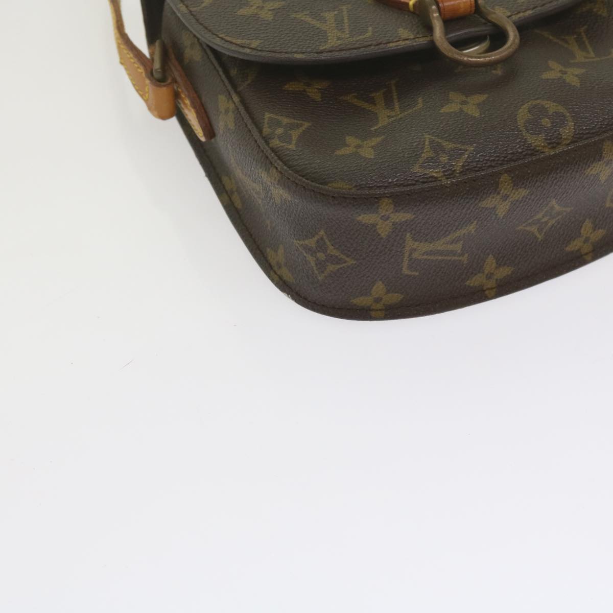 LOUIS VUITTON Monogram Saint Cloud PM Shoulder Bag Vintage M51244 Auth bs11061