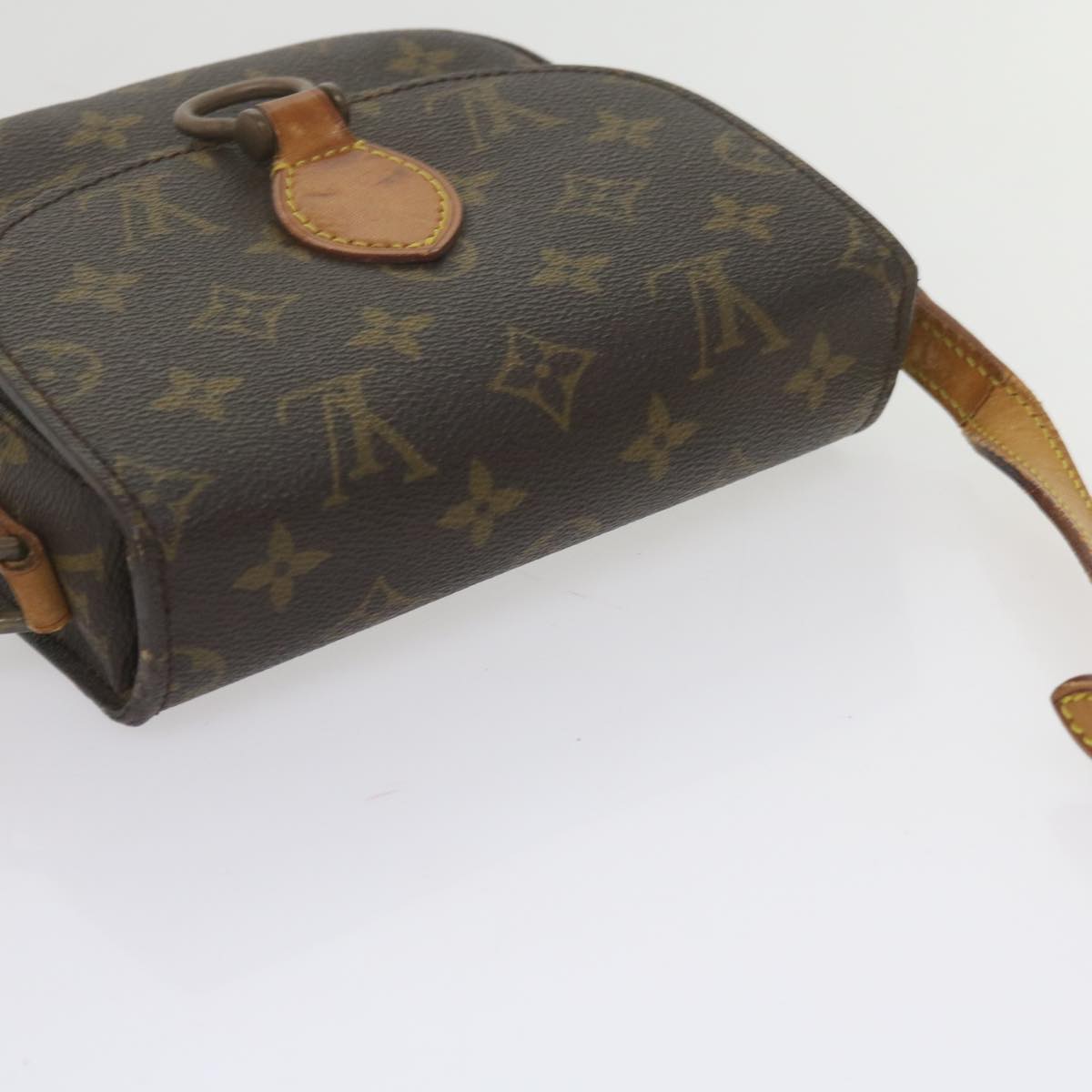 LOUIS VUITTON Monogram Saint Cloud PM Shoulder Bag Vintage M51244 Auth bs11061