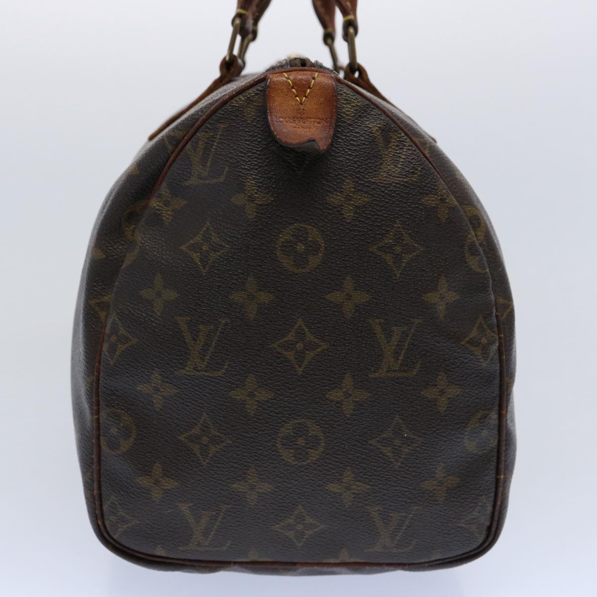 LOUIS VUITTON Monogram Speedy 30 Hand Bag M41526 LV Auth bs11064