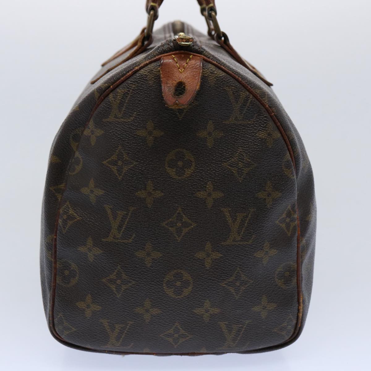 LOUIS VUITTON Monogram Speedy 30 Hand Bag M41526 LV Auth bs11064