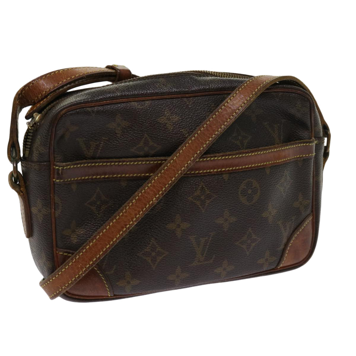 LOUIS VUITTON Monogram Trocadero 23 Shoulder Bag M51276 LV Auth bs11065