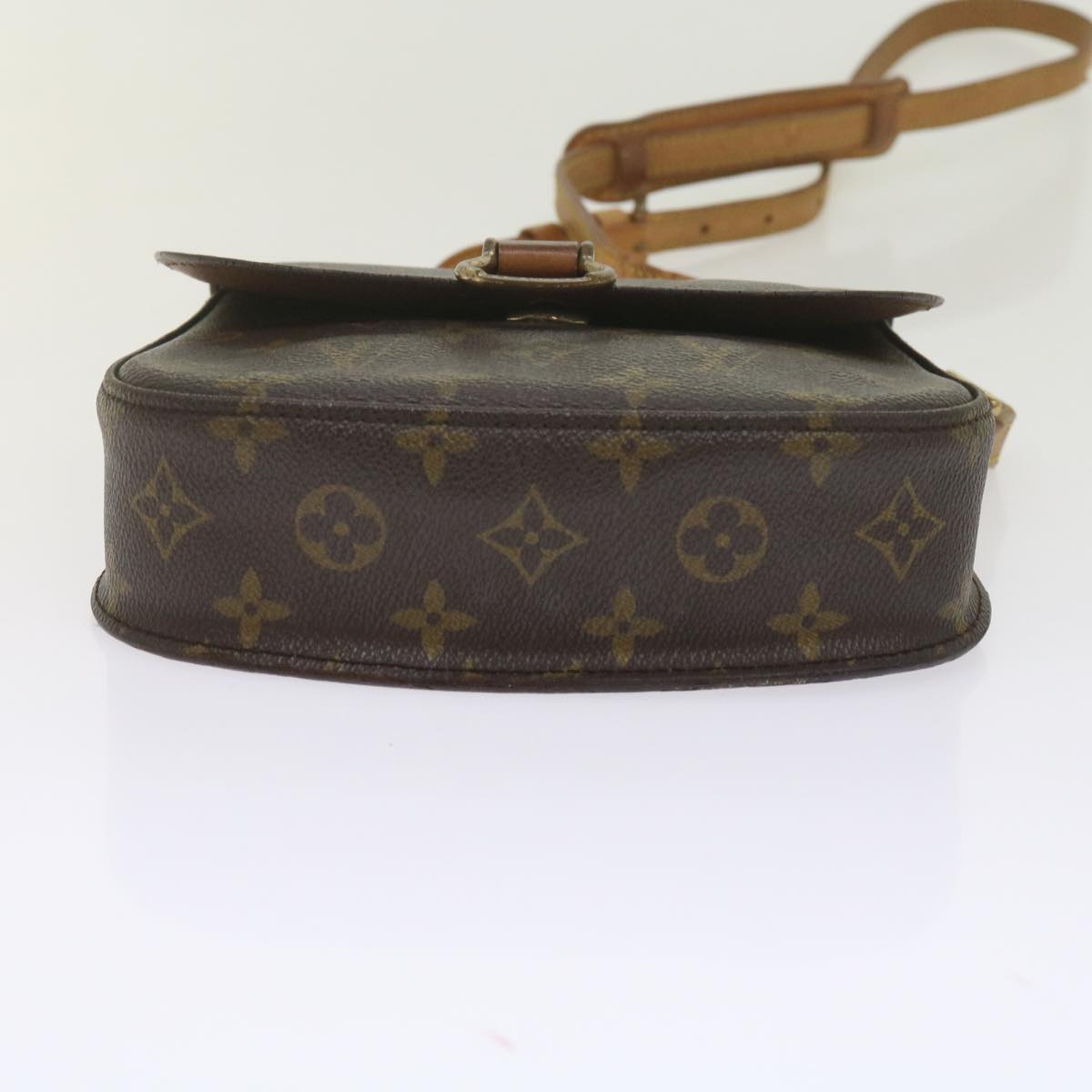 LOUIS VUITTON Monogram Saint Cloud MM Shoulder Bag M51243 LV Auth bs11069