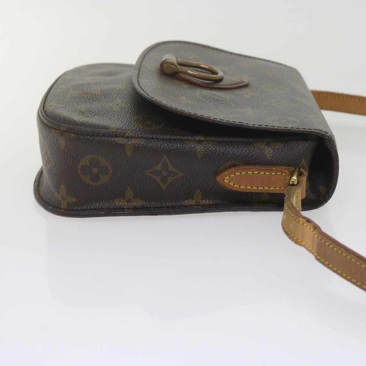 LOUIS VUITTON Monogram Saint Cloud MM Shoulder Bag M51243 LV Auth bs11069