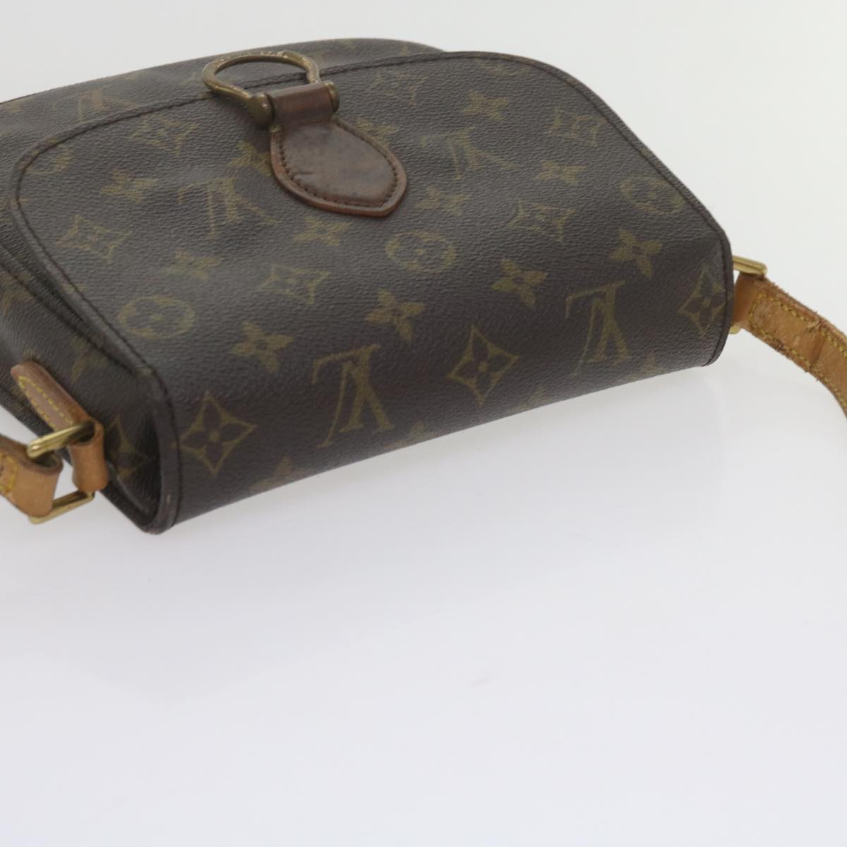 LOUIS VUITTON Monogram Saint Cloud MM Shoulder Bag M51243 LV Auth bs11069