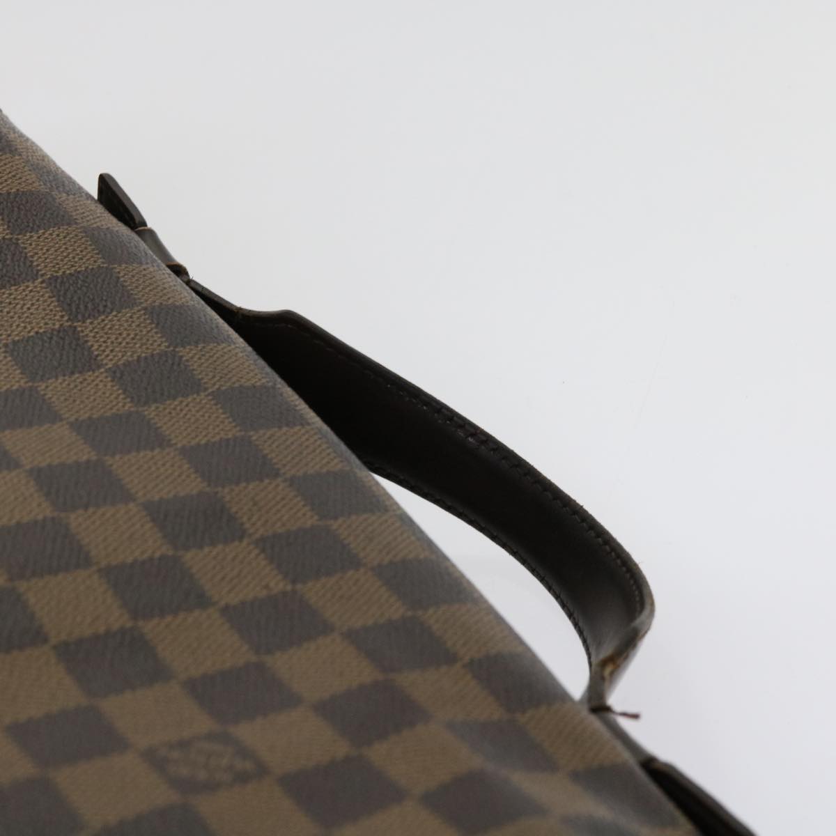 LOUIS VUITTON Damier Ebene Broadway Shoulder Bag N42270 LV Auth bs11070